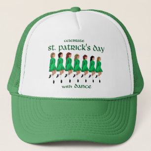 Gorra De Camionero El baile irlandés celebra el Día de San Patricio