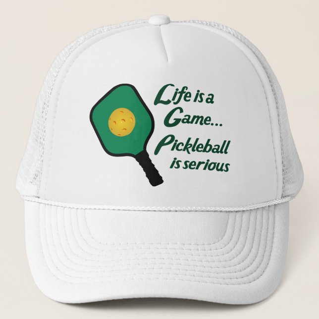 Gorra De Camionero El baloncesto es serio (Anverso)