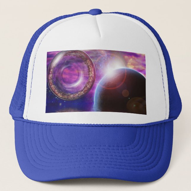 Gorra De Camionero El barco espacial de la colonia (Anverso)