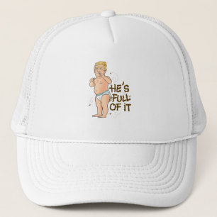 Gorra De Camionero El bebé Trump está lleno de eso