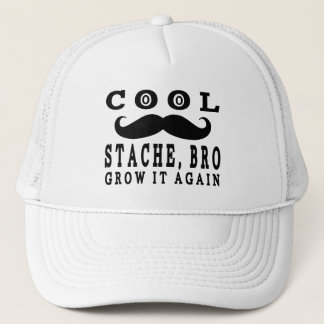 Gorra De Camionero El bigote divertido Guay Stache Bro lo crece otra
