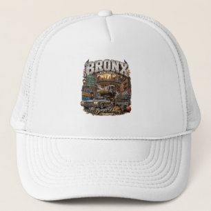 Gorra De Camionero El Bronx Nueva York Boogie Down Collage Urbano