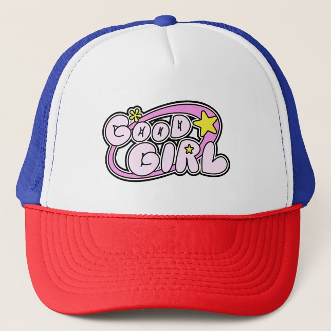 Gorra De Camionero El buen chica Kawaii (Anverso)