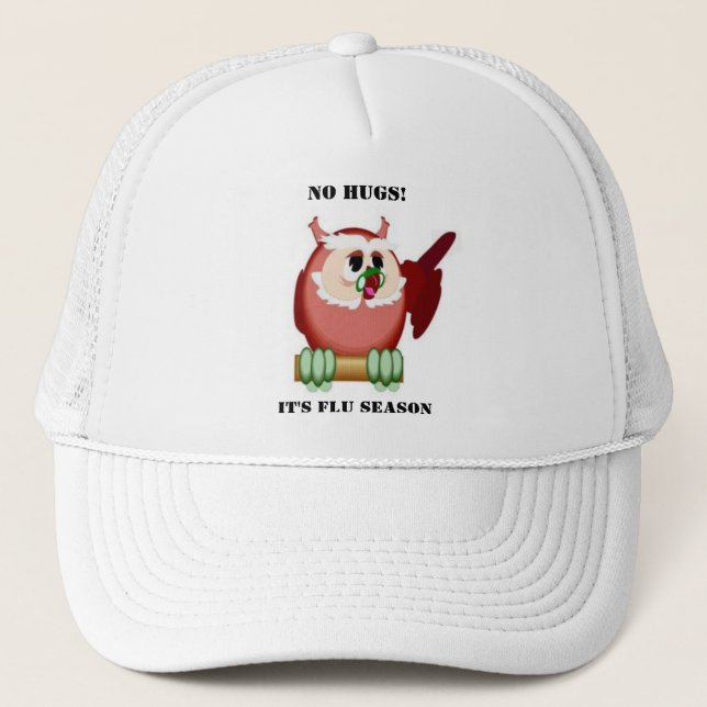 Gorra De Camionero El búho sabio habla (Anverso)