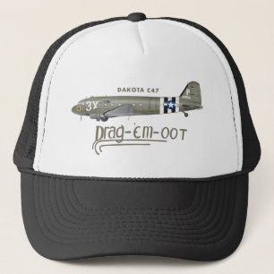 Gorra De Camionero El C-47 SKYTRAIN de DAKOTA - ARRÁSTRELOS OOT