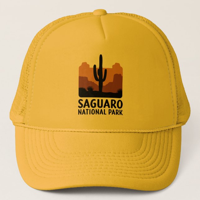 Gorra De Camionero El Cactus de Saguaro (Anverso)