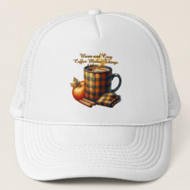 Gorra De Camionero El Café Hace que las Cosas Pasen