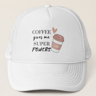 Gorra De Camionero El café me da superpoderes