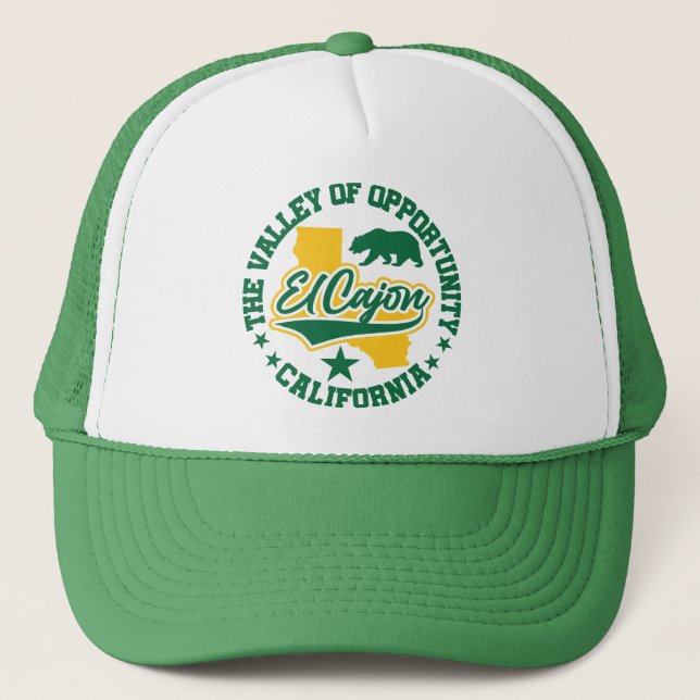 Gorra De Camionero El Cajon, California (Anverso)
