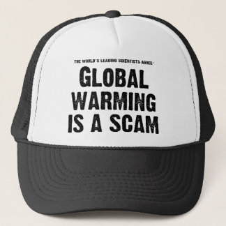 Gorra De Camionero El calentamiento del planeta es un timo