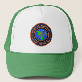 Gorra De Camionero El calentamiento global nos afecta a todos