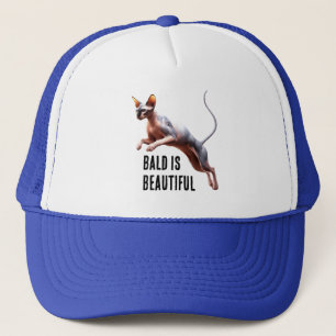Gorra De Camionero El calvo para gatos Sfinx es hermoso