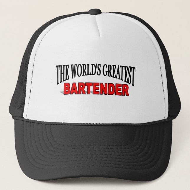 Gorra De Camionero El camarero más grande del mundo (Anverso)