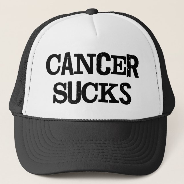 Gorra De Camionero El cáncer chupa (Anverso)