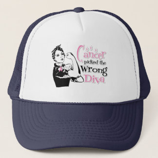Gorra De Camionero El Cáncer De Mama Obtuvo La Diva Equivocada