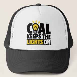 GORRA DE CAMIONERO EL CARBÓN GUARDA LAS LUCES ENCENDIDO