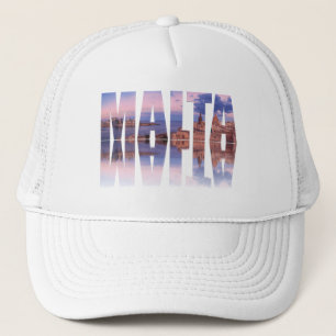 Gorra De Camionero El casco antiguo de La Valeta y el puerto de Malta