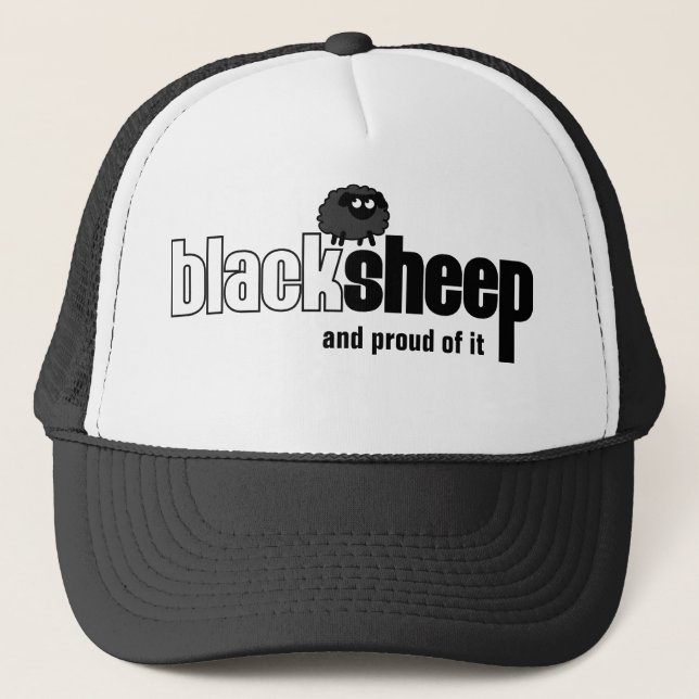 Gorra De Camionero El casquillo del camionero de BlackSheep (Anverso)
