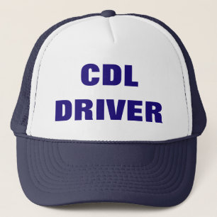 Gorra De Camionero El casquillo del camionero del CONDUCTOR de CDL