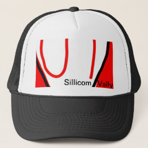 Gorra De Camionero El casquillo del logotipo de Sillicom Vally