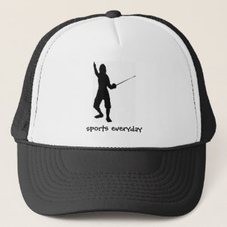 Gorra De Camionero el cerca-juego, esgrima, patín, deporte, gimnasio,