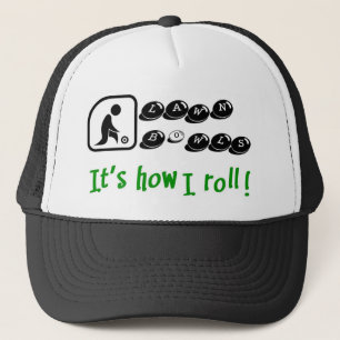 Gorra De Camionero El césped rueda - es cómo ruedo