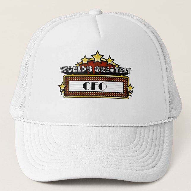 Gorra De Camionero El CFO más grande del mundo (Anverso)