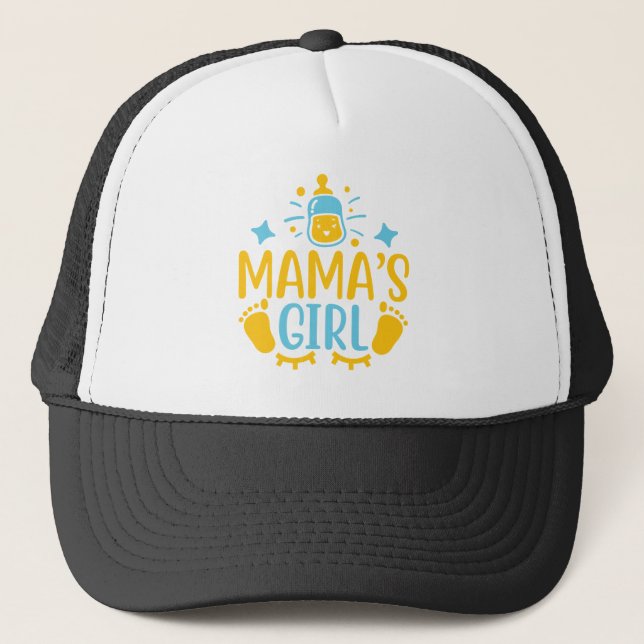 Gorra De Camionero El Chica de mamá (Anverso)