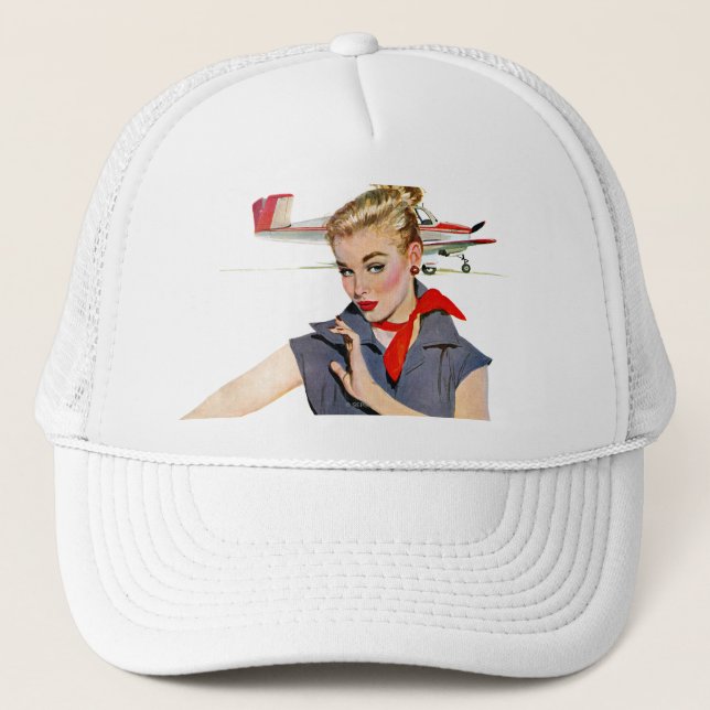 Gorra De Camionero El chica que robó los aeroplanos (Anverso)