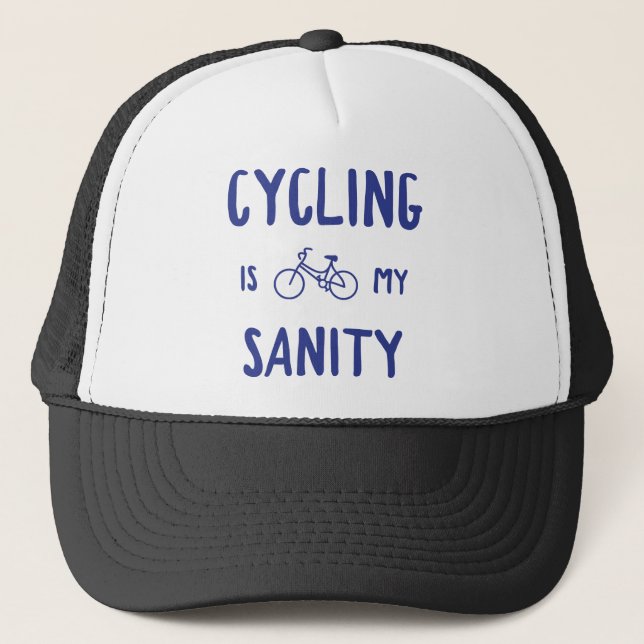 Gorra De Camionero El Ciclismo Es Mi Sanidad (Anverso)