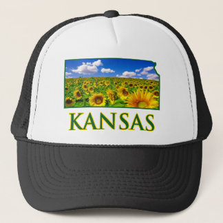 Gorra De Camionero El cielo girasol de Kansas