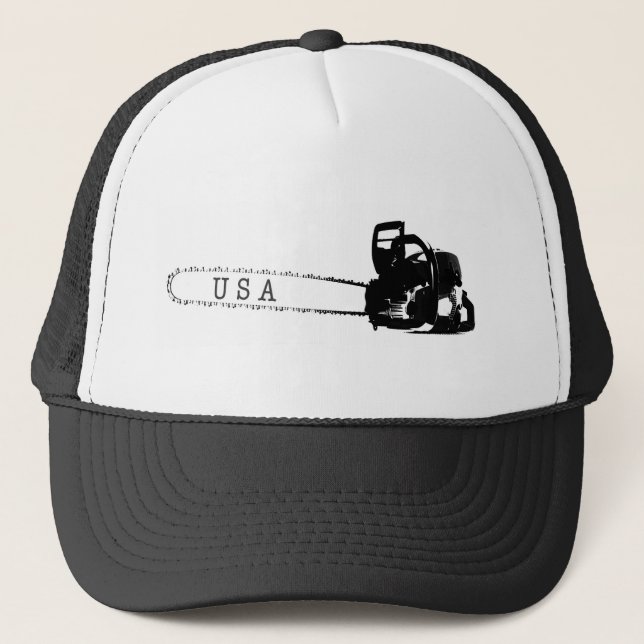 Gorra De Camionero El cirujano arborista de la sierra de Chainsaw reg (Anverso)