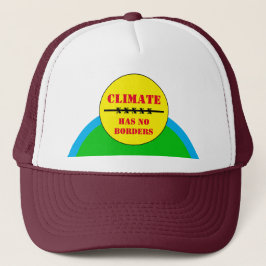 Gorra De Camionero El clima NO tiene FRONTERAS - Salven el planeta/Ac