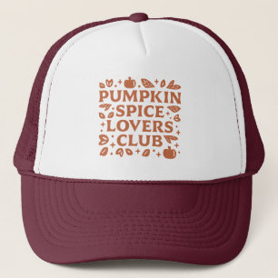 Gorra De Camionero El club de amantes de las calabazas