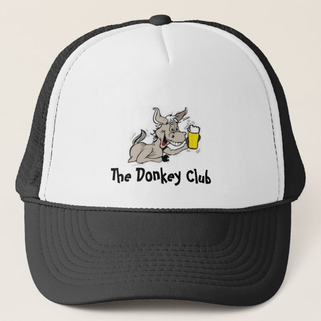 Gorra De Camionero El club del burro (Anverso)