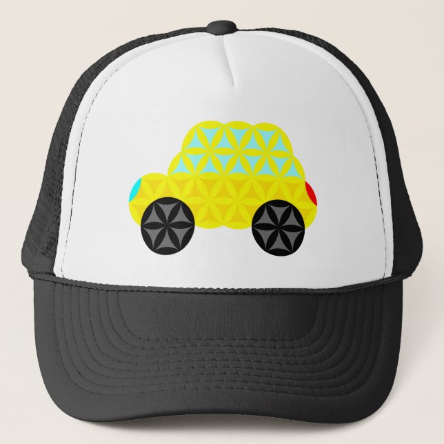 Gorra De Camionero El Coche De La Vida - Formas Sagradas A1. (Anverso)