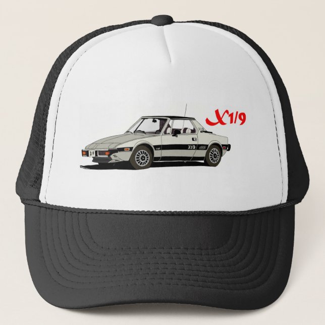 Gorra De Camionero El coche deportivo X1/9 (Anverso)