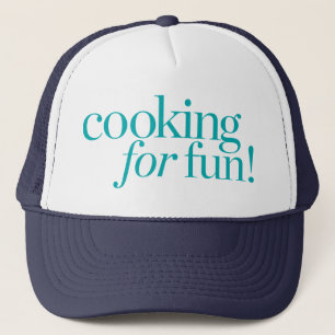 Gorra De Camionero El cocinar para la diversión