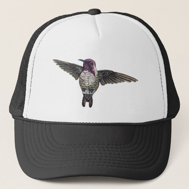 Gorra De Camionero El colibrí de la costa (Anverso)