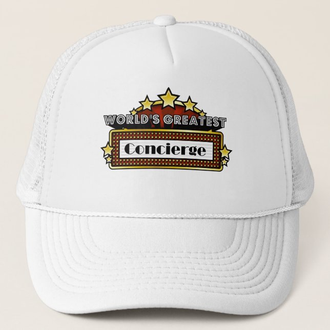 Gorra De Camionero El Concierge más grande del mundo (Anverso)