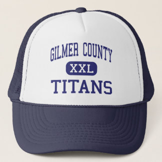Gorra De Camionero El condado de Gilmer - titanes - alto - Glenville