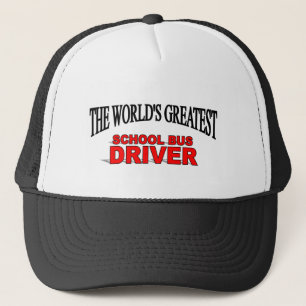 Gorra De Camionero El conductor más grande del autobús escolar del