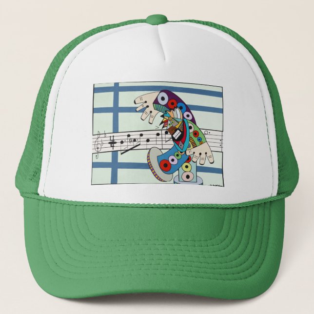 Gorra De Camionero "El conductor" por Ruchell Alexander (Anverso)
