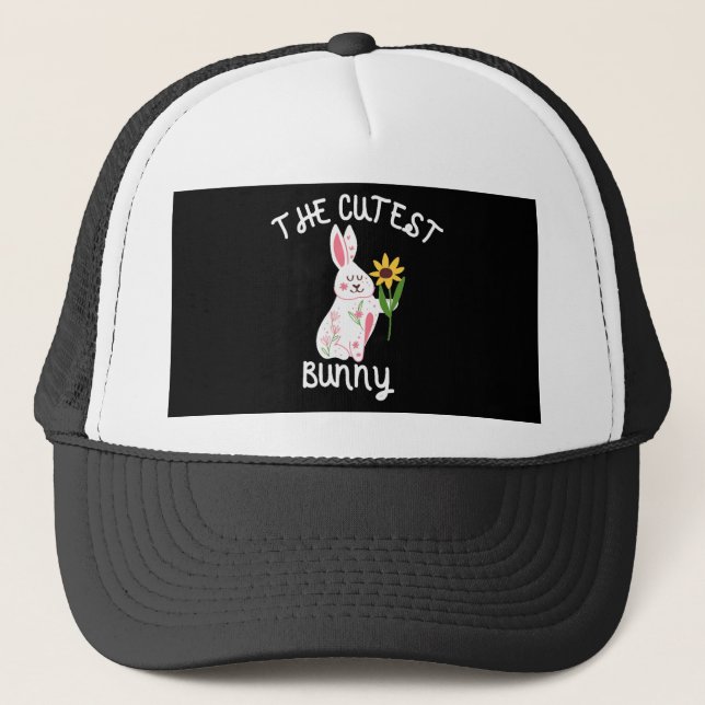 Gorra De Camionero El conejo más lindo (Anverso)