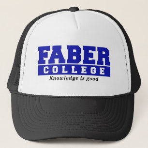 Gorra De Camionero El conocimiento de la universidad de Faber es