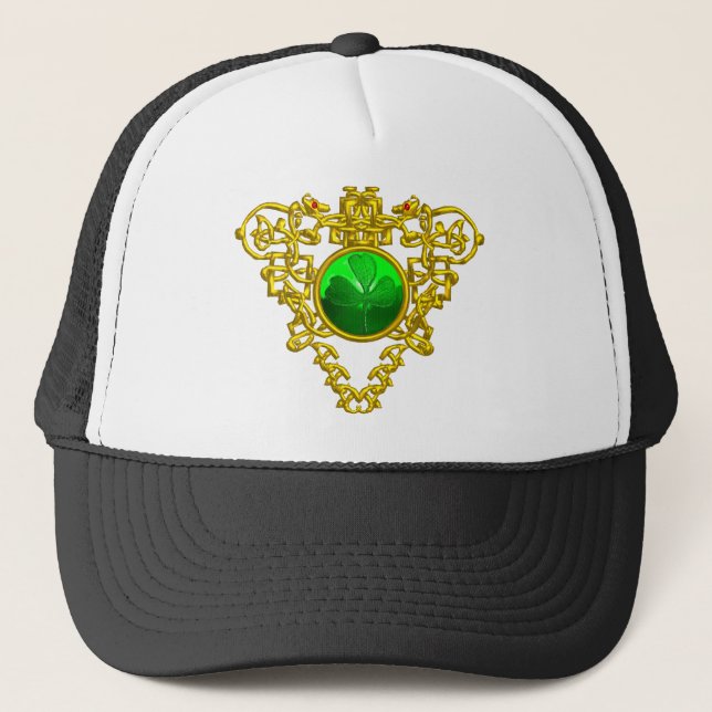 GORRA DE CAMIONERO EL CORAZÓN CÉLTICO DE SAINT PATRICK (Anverso)