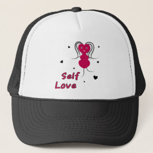 Gorra De Camionero El corazón de una dama divertida
