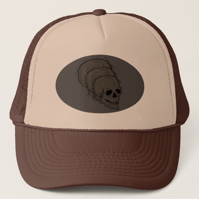 Gorra De Camionero El cráneo - (Anverso)