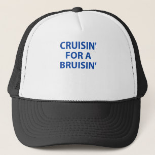 Gorra De Camionero El cruzar para una contusión