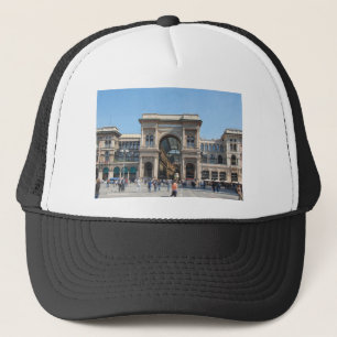 Gorra De Camionero El cuadrado del Duomo de la plaza en Milano,